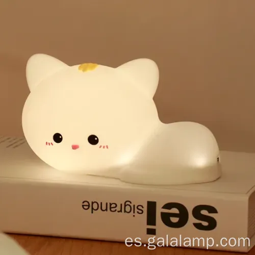 Adorable sensor táctil Cat Night Light